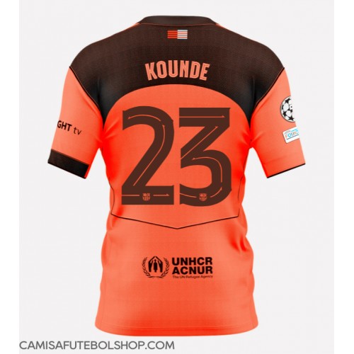 Camisa de time de futebol Barcelona Jules Kounde #23 Replicas 3º Equipamento 2025-26 Manga Curta